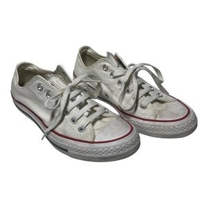[3/$30] Converse Womens White Classic Low Top Sneaker Tennis Athletic Shoe 8